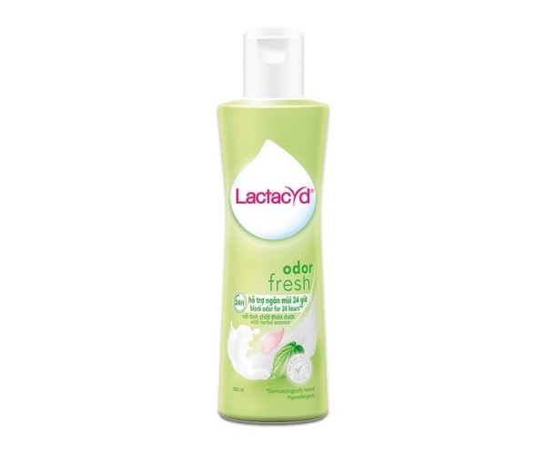 Dung dịch vệ sinh phụ nữ ngày dài tươi mát  Lactacyd Odor Fresh (250ml)